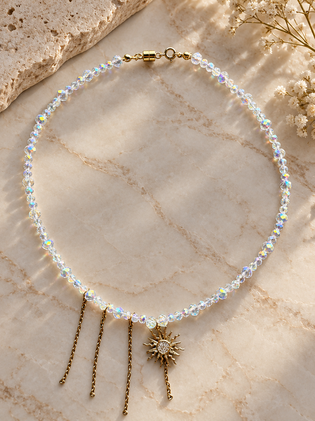 Elara Sun Necklace